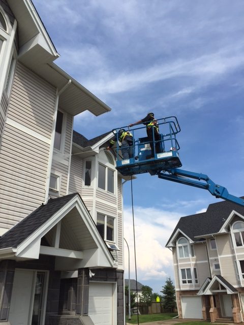 Edmonton townhouse pressure washing Edmonton townhouse pressure washing