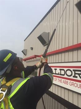 Edmonton pressure washing warehouse exterior Edmonton pressure washing warehouse exterior